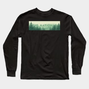 The National Band Logo Forest Long Sleeve T-Shirt